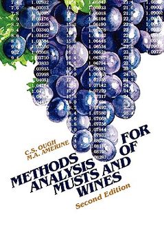 portada methods analysis of musts and wines (en Inglés)