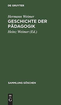 portada Geschichte der Pädagogik (in German)