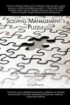 portada solving management`s puzzle