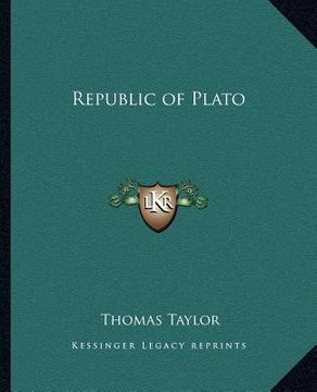 portada republic of plato (in English)