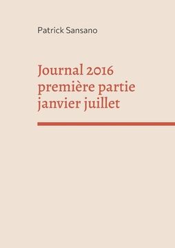 portada Journal 2016 première partie janvier juillet (en Francés)