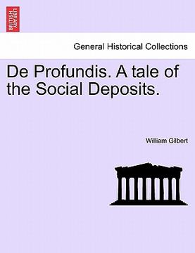 portada de profundis. a tale of the social deposits. (in English)