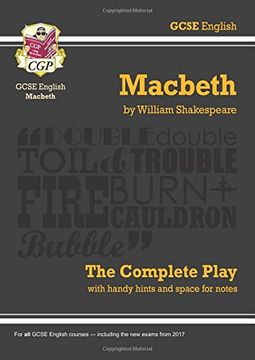 portada Grade 9-1 GCSE English Macbeth - The Complete Play: "Macbeth" - The Complete Play Pt. 1 & 2 (Gcse English Annotated Text)