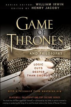 portada game of thrones and philosophy (en Inglés)