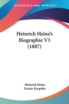 portada Heinrich Heine's Biographie V3 (1887) (en Alemán)