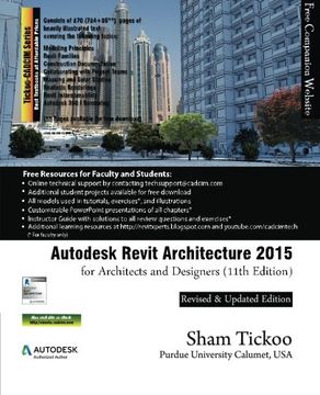 portada Autodesk Revit Architecture 2015 For Architects And Designers (en Inglés)