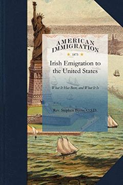 portada Irish Emigration to the United States (en Inglés)