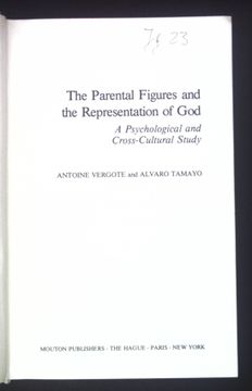 portada The Parental Figures and the Representation of God: A Psychological and Cross-Cultural Study Religion and Society, 21 
