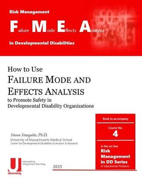 portada Failure Mode and Effects Analysis in Developmental Disabilities (en Inglés)
