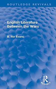 portada English Literature Between the Wars (en Inglés)