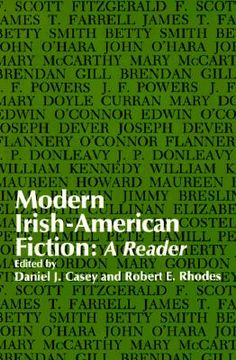 portada modern irish-american fiction: a reader (en Inglés)