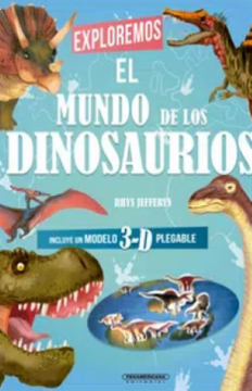 portada Exploremos el Mundo de los Dinosaurios