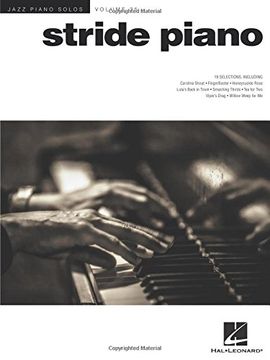 portada Stride Piano: Jazz Piano Solos Series Volume 35 (en Inglés)