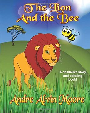 portada The Lion and the Bee: A children's story and coloring book