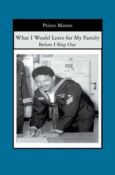 portada what i would leave for my family (in English)