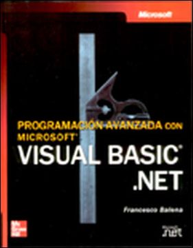 portada Programación Avanzada con Microsoft Visual Basic. Net