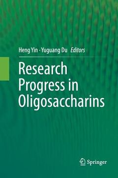 portada Research Progress in Oligosaccharins (en Inglés)