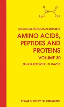 portada Amino Acids, Peptides and Proteins: Volume 30: A Review of the Literature: Vol 30 (Specialist Periodical Reports) (en Inglés)