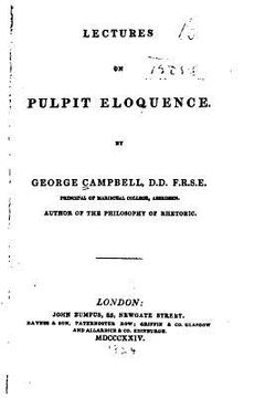 portada Lectures on Pulpit Eloquence
