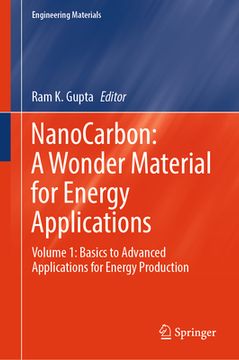 portada Nanocarbon: A Wonder Material for Energy Applications: Volume 1: Basics to Advanced Applications for Energy Production (en Inglés)