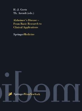 portada alzheimer's disease - from basic research to clinical applications