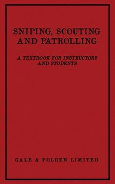 portada Sniping, Scouting and Patrolling (en Inglés)