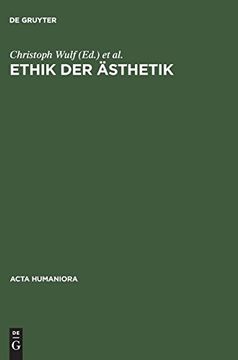 portada Ethik der Ästhetik (in German)