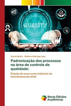 portada Padronização dos Processos na Área de Controle de Qualidade (en Portugués)