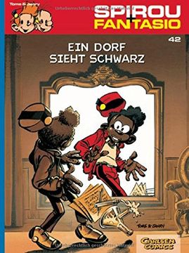 portada Spirou und Fantasio 42: Ein Dorf sieht schwarz (en Alemán)