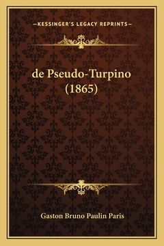 portada de Pseudo-Turpino (1865) (in Latin)