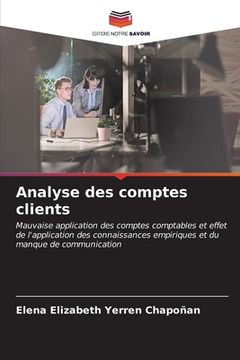 portada Analyse des comptes clients (en Francés)