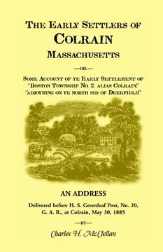 portada The Early Settlers of Colrain, Massachusetts