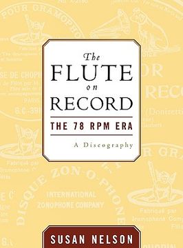 portada the flute on record: the 78 rpm era