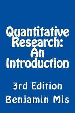 portada Quantitative Research: An Introduction (en Inglés)