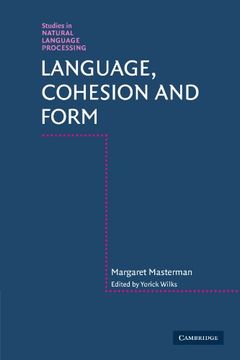 portada Language, Cohesion and Form Paperback (Studies in Natural Language Processing) (en Inglés)