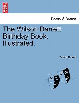 portada the wilson barrett birthday book. illustrated. (en Inglés)