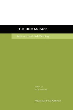 portada the human face: measurement and meaning (en Inglés)