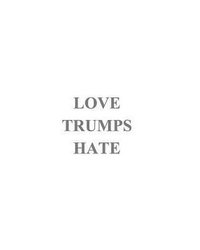 portada Love Trumps Hate: Coloring Book (in English)
