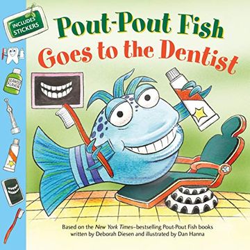 portada Pout-Pout Fish: Goes to the Dentist (Pout-Pout Fish Adventure) (en Inglés)