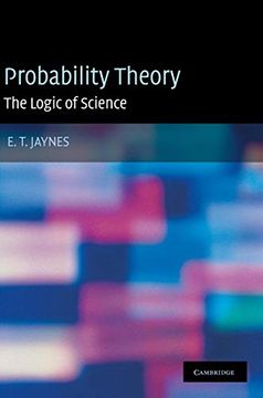 portada Probability Theory Hardback: The Logic of Science: Principles and Elementary Applications vol 1 (in English)