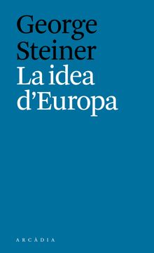 portada La idea d'Europa (en Catalá)
