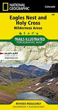 portada Eagles Nest and Holy Cross Wilderness Areas map (National Geographic Trails Illustrated Map, 149) (en Inglés)