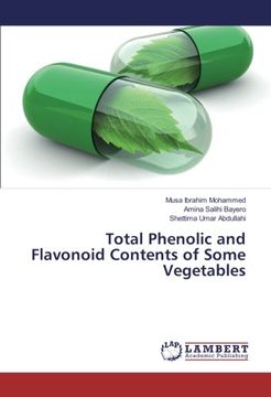 portada Total Phenolic and Flavonoid Contents of Some Vegetables