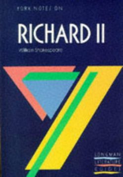 portada York Notes on "Richard ii" by William Shakespeare (York Notes) (en Inglés)