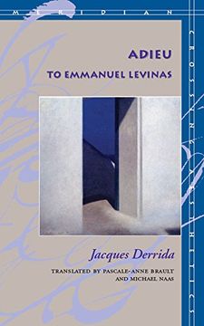 portada Adieu to Emmanuel Levinas (Meridian: Crossing Aesthetics) 