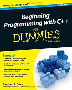 portada Beginning Programming with C++ For Dummies (en Inglés)