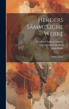 portada Herders Sämmtliche Werke: Fünfter Band. (in German)