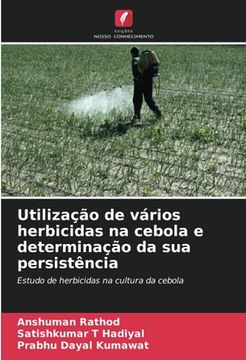portada Utilização de Vários Herbicidas na Cebola e Determinação da sua Persistência