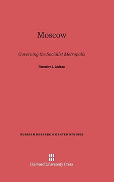 portada Moscow (Russian Research Center Studies) (en Inglés)
