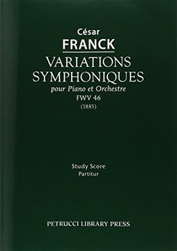 portada Variations symphoniques, FWV 46: Study score